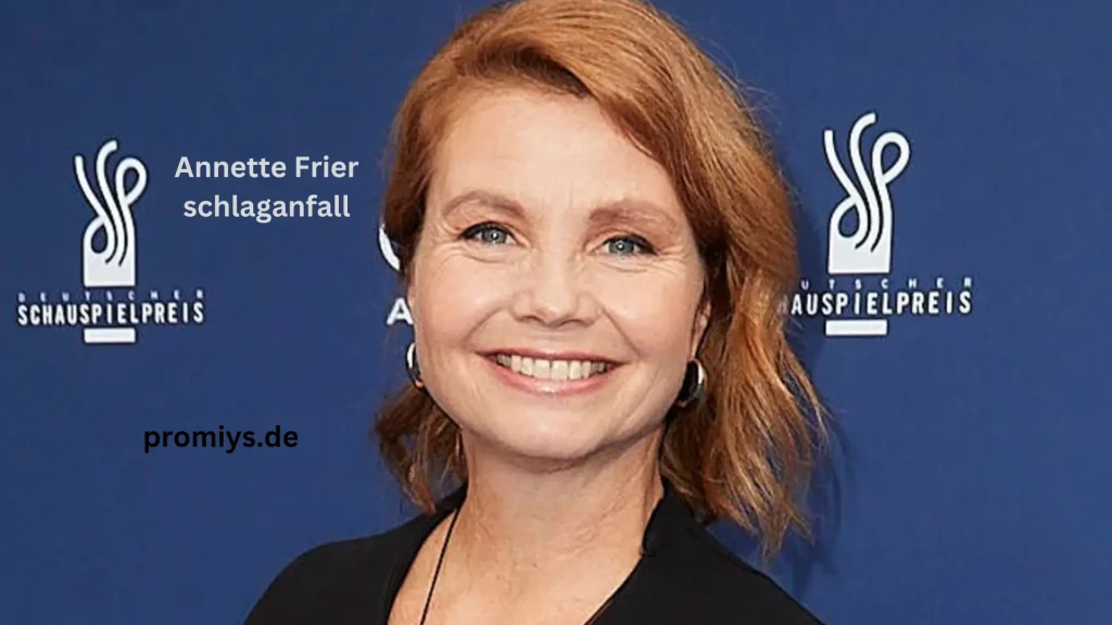 Annette Frier schlaganfall