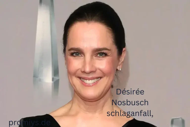 Désirée Nosbusch schlaganfall