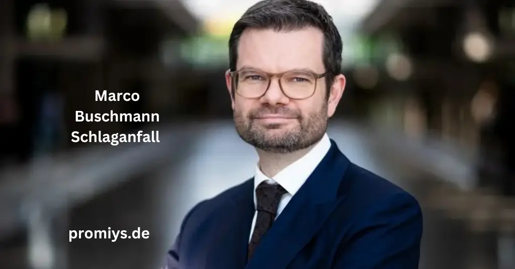 Marco Buschmann Schlaganfall 