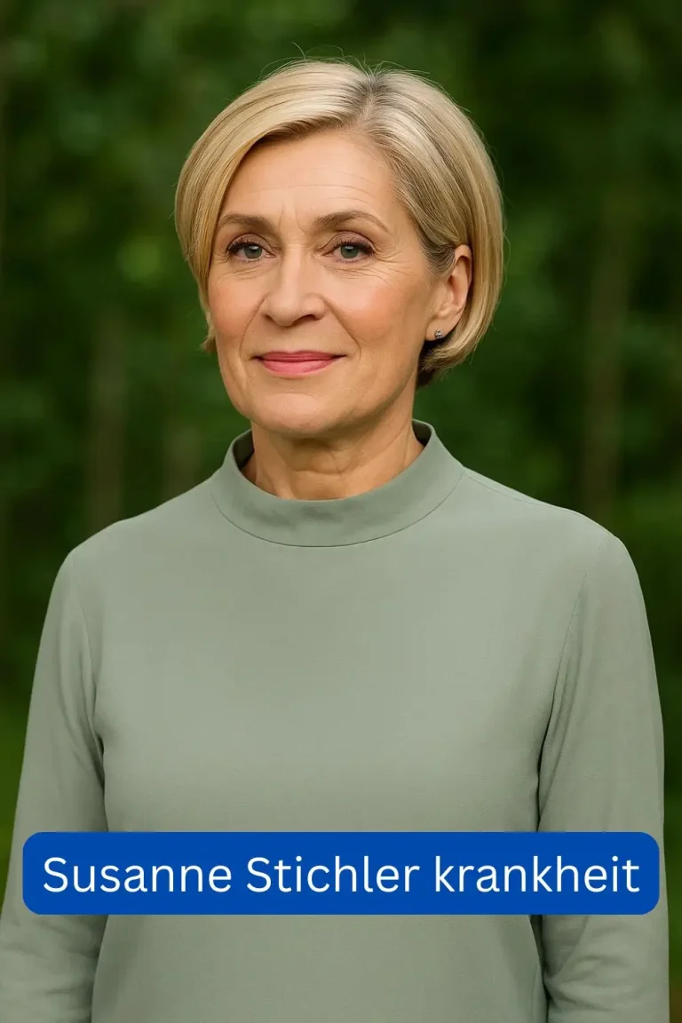 Susanne Stichler krankheit