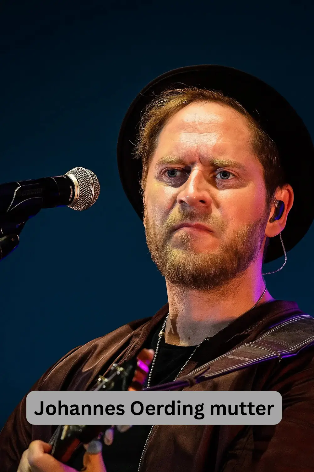 Johannes Oerding & seine Mutter Elke Familie Alltag & Ernährung